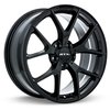 Rtx Alloy Wheel, Arrow 18x8 5x112 ET45 CB66.6 Satin Black 082898